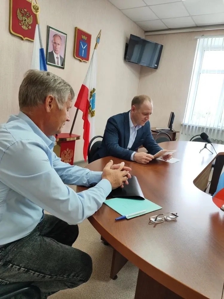 Николай Алексеевич , 30 мая совершил рабочий визит в Екатериновский район.