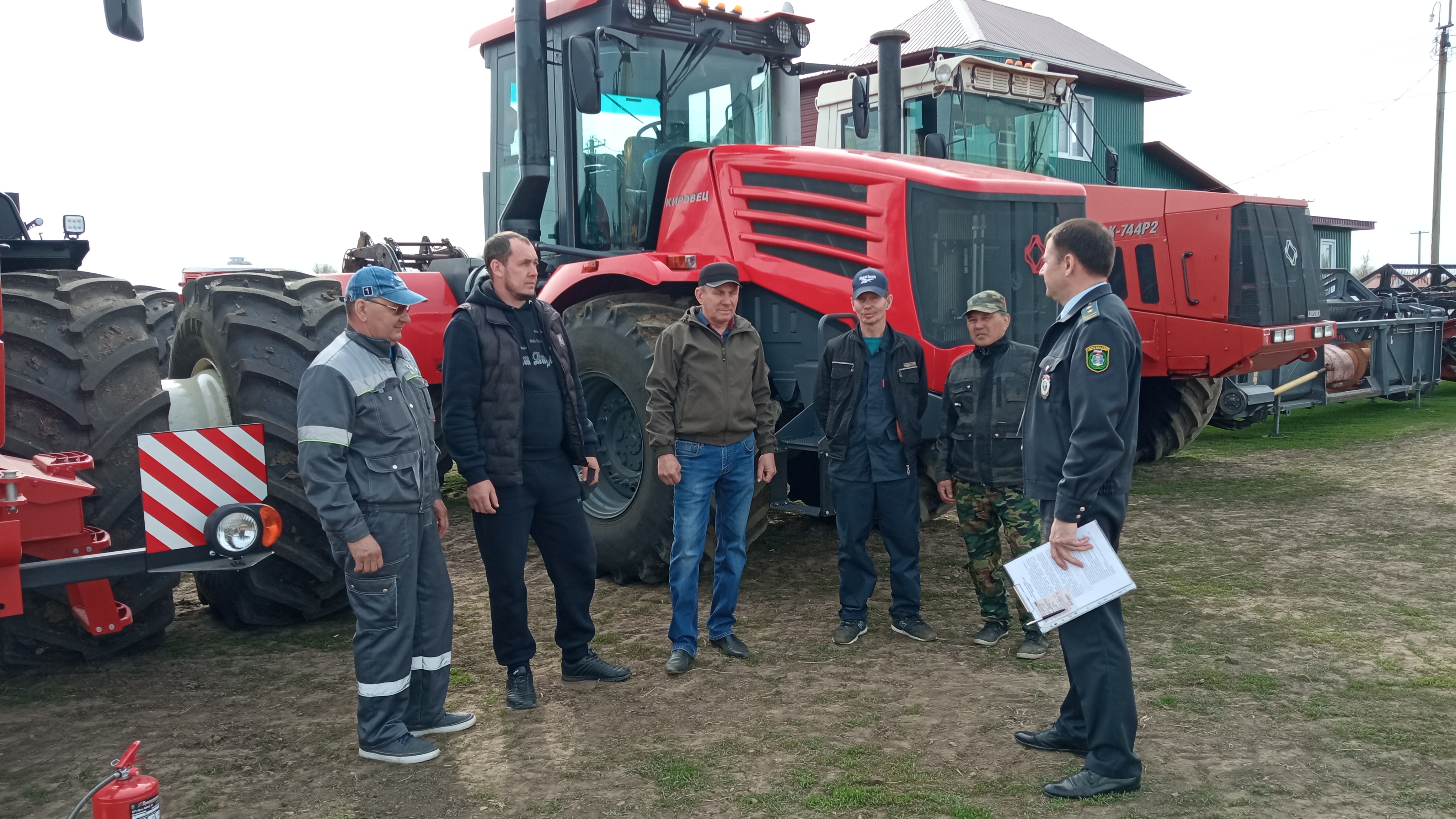 Инспектор Краснокутского района Шубин Алексей провел показательный ТО 